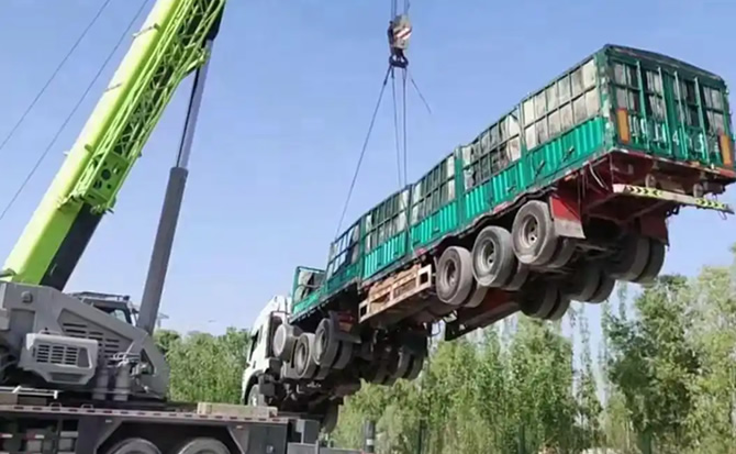 呼兰区道路脱困救援案例